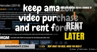 Amazon Rental Dates: Can You Change Them?