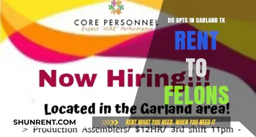 Finding Rentals in Garland, TX with a Felony
