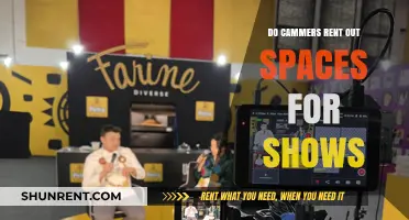 Do Cammers Rent Out Spaces for Live Shows?