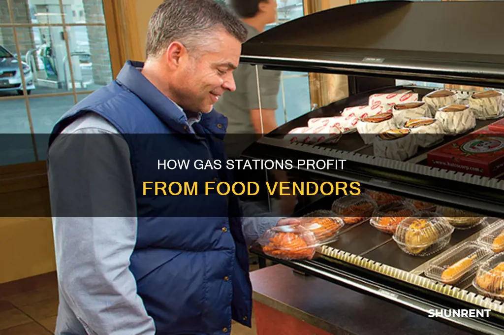 do gas stations charge rent to food venders
