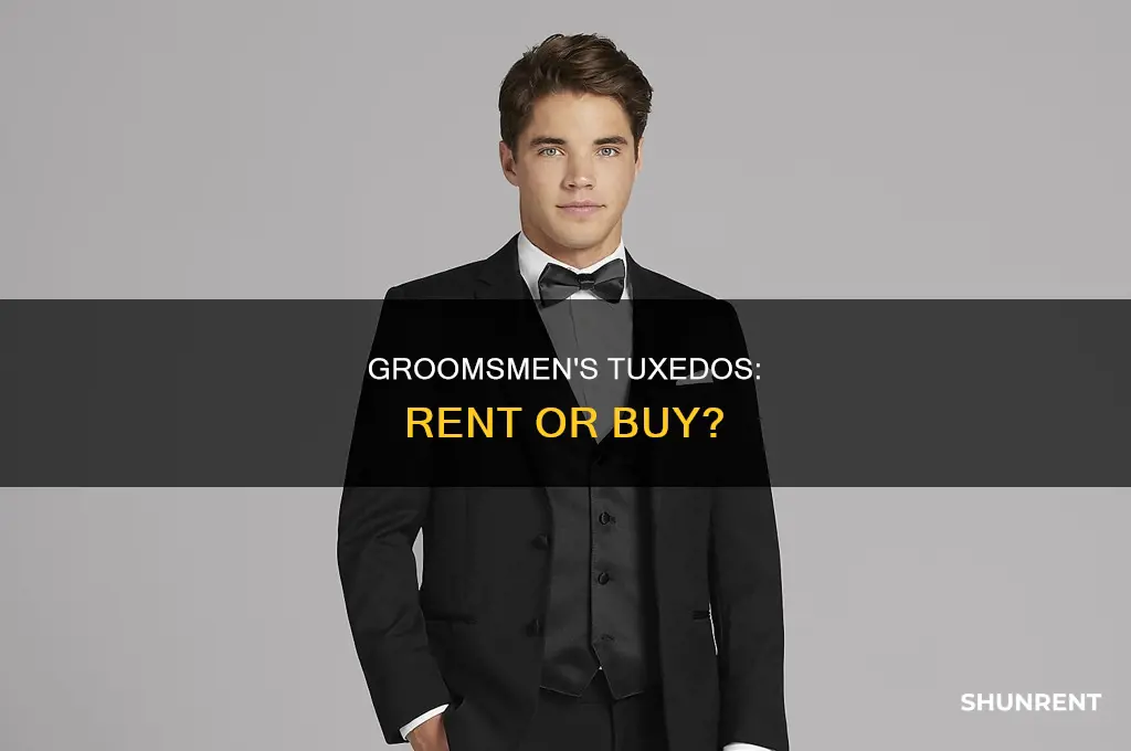 do groomsmen have to rent their own tux