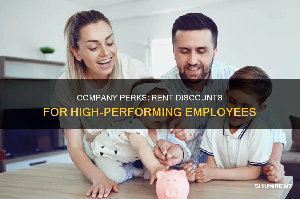 do high company employees receive a discount on rent