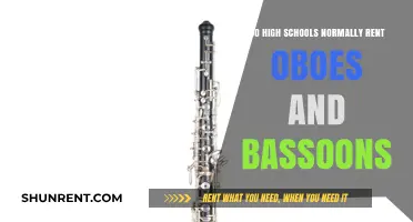 Renting Oboe and Bassoon: What High Schools Offer?