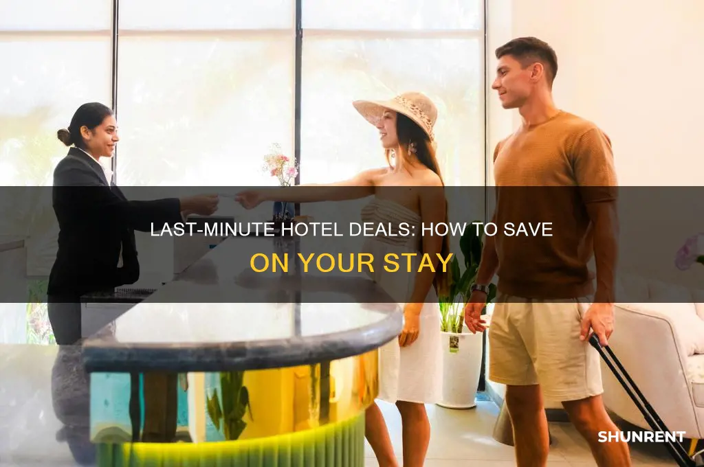 do hotels rent cheaper on the date of stay