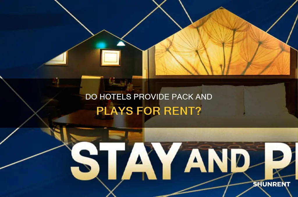 do hotels rent out pack and plays