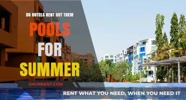 Hotels' Pools for Rent: A Summer Splash
