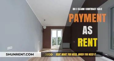 Contract Sale Payment: Rent or Not?