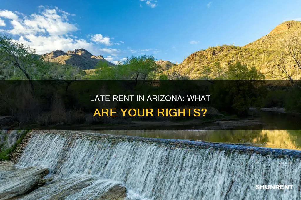 do i have to accept late rent in az