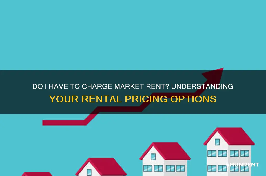 do i have to charge market rent