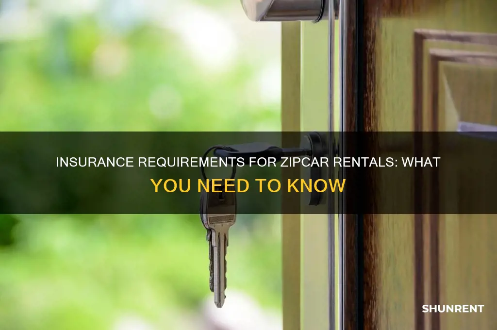 do i have to have insurance if i rent zipcar