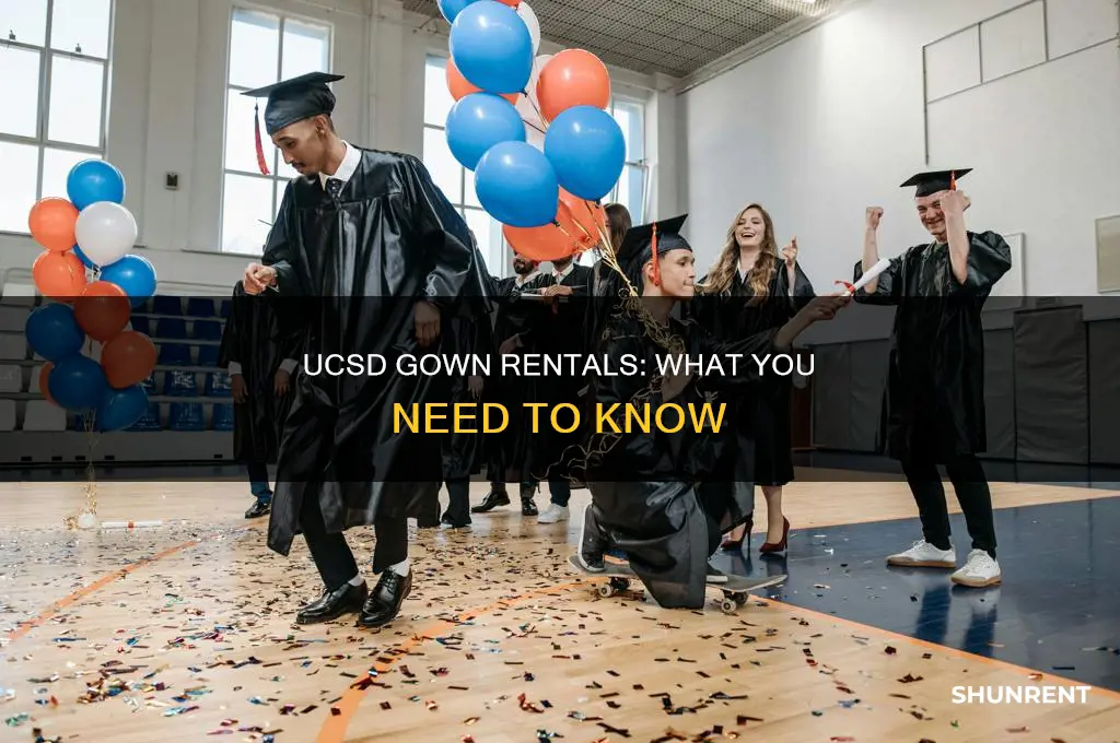 do i have to rent a gown ucsd