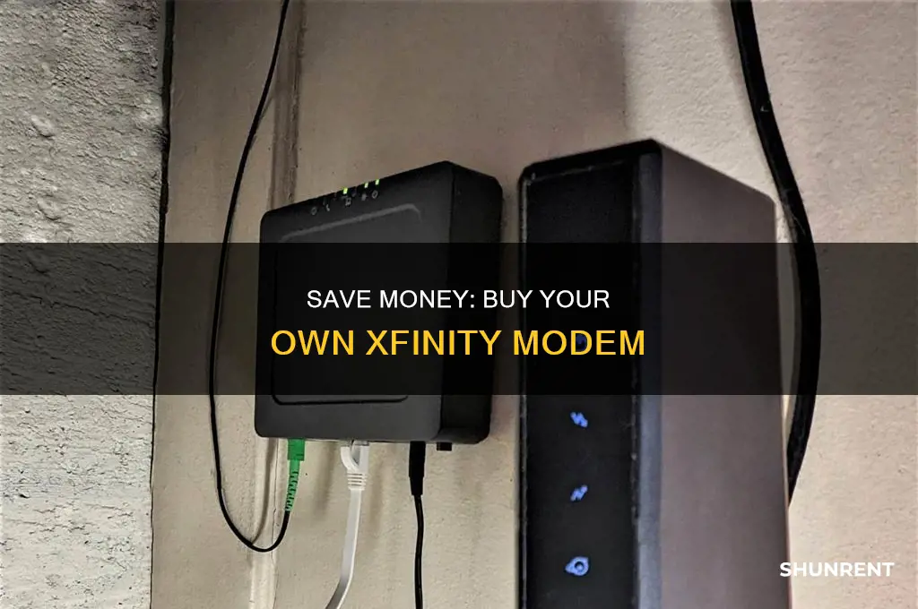 do i have to rent a modem from xfinity