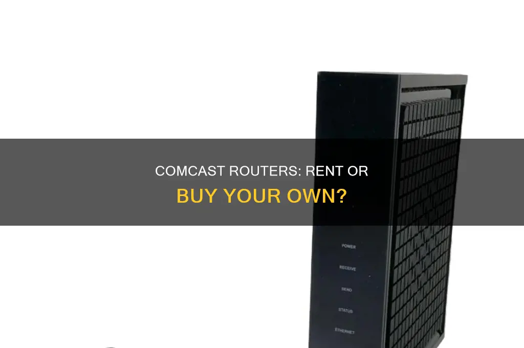 do i have to rent a router from comcast