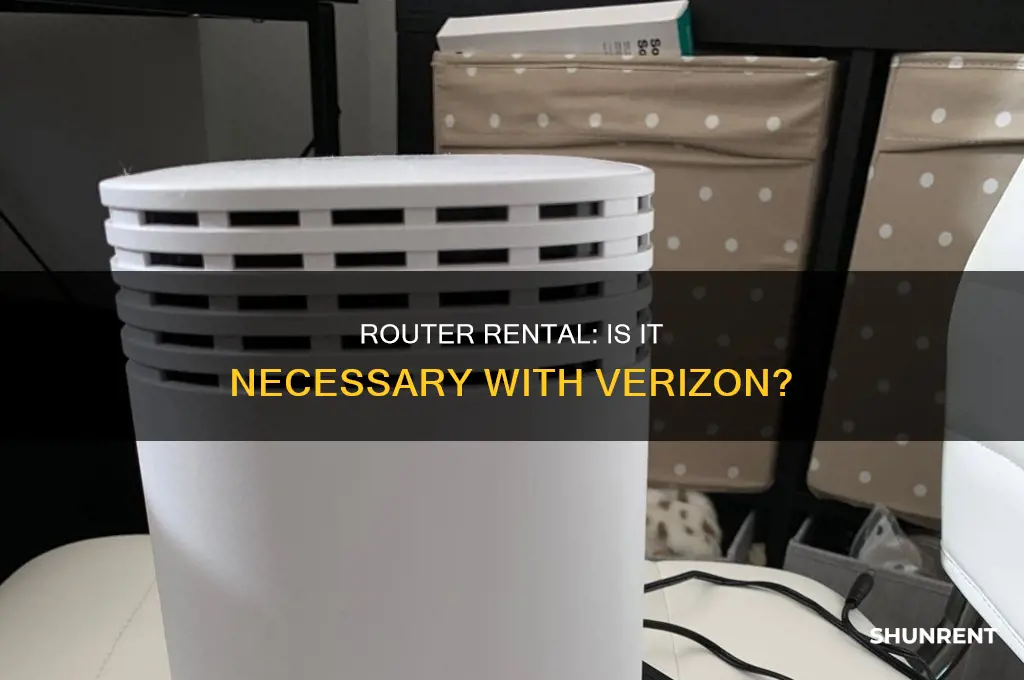 do i have to rent a router from verizon