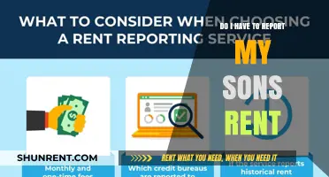 Reporting Your Son's Rent: What You Need to Know