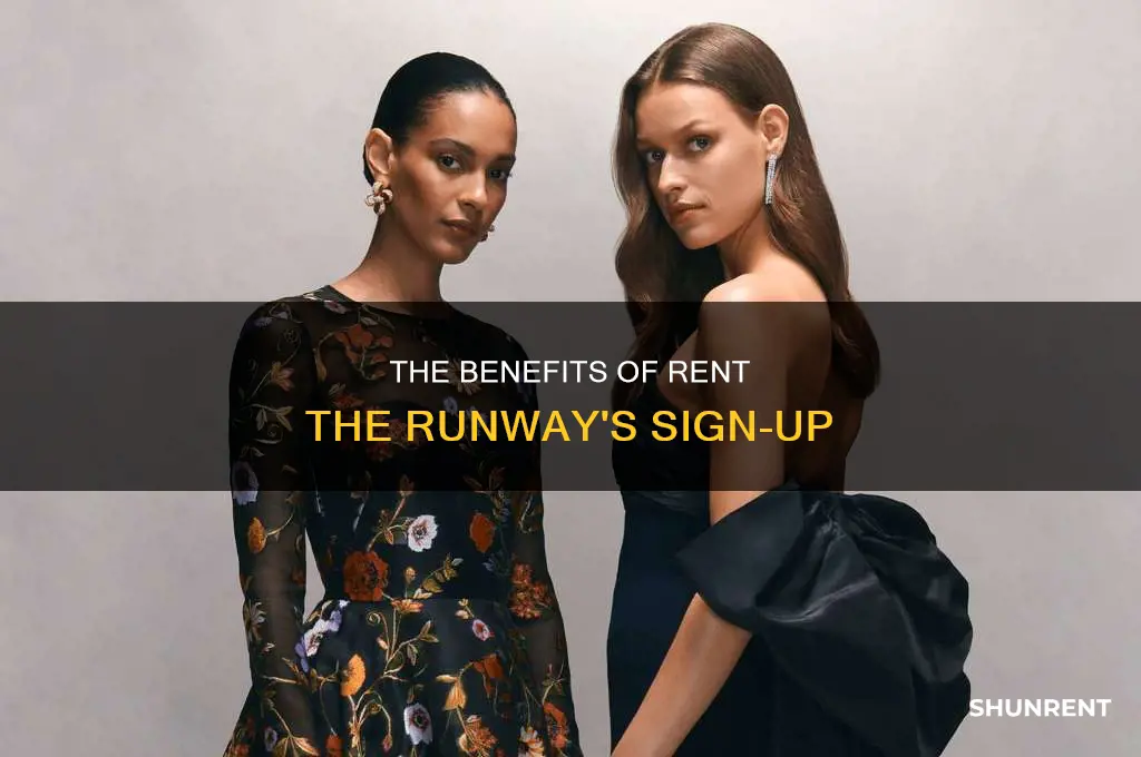 do i have to sign for rent the runway
