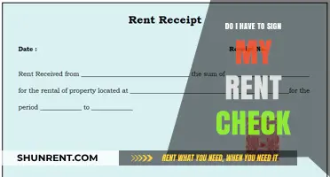 Rent Checks: Are Signatures Mandatory?