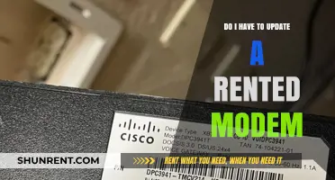 Modem Updates: Who's Responsible When Renting?