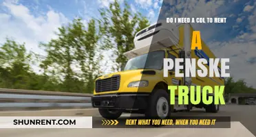 CDL Requirements for Renting a Penske Truck