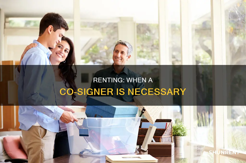 do i need a co-signer to rent