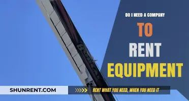 Renting Equipment: When to Hire a Company