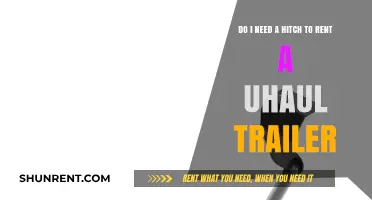Hitch Requirements for Renting a U-Haul Trailer