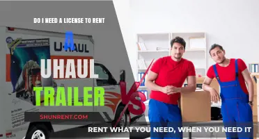 U-Haul Trailer Rentals: License Requirements and More