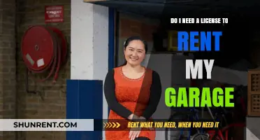 License Requirements for Renting Out Your Garage