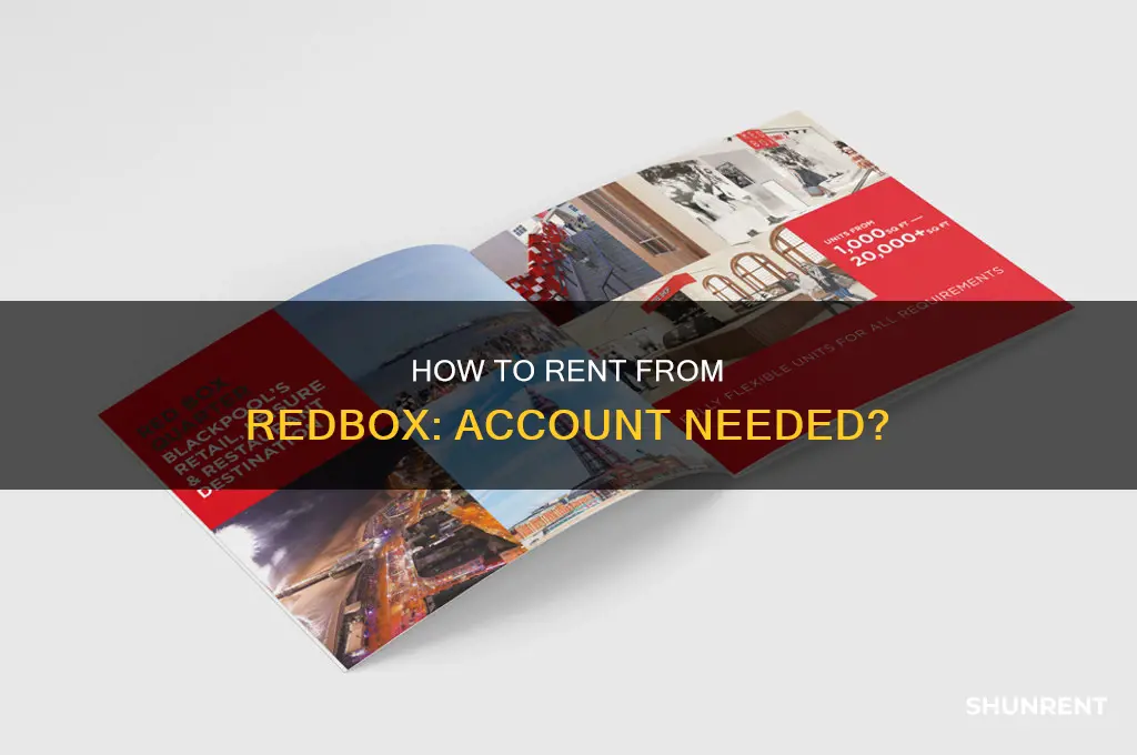 do i need a redbox account to rent