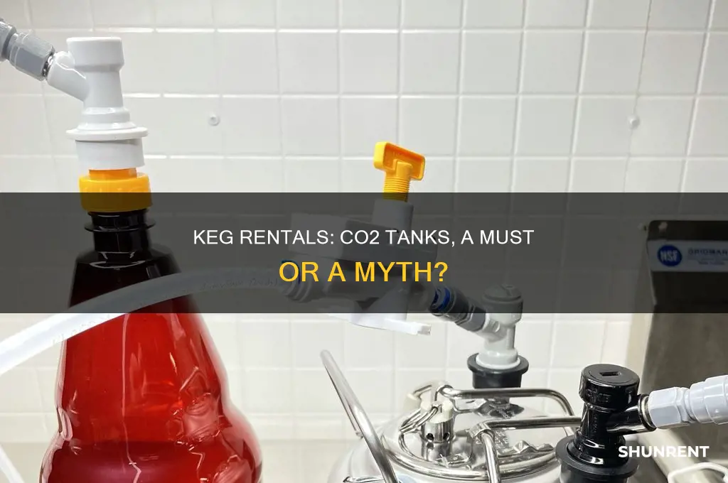 do i need co2 for a rented keg