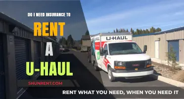 Insurance Requirements for Renting a U-Haul Truck