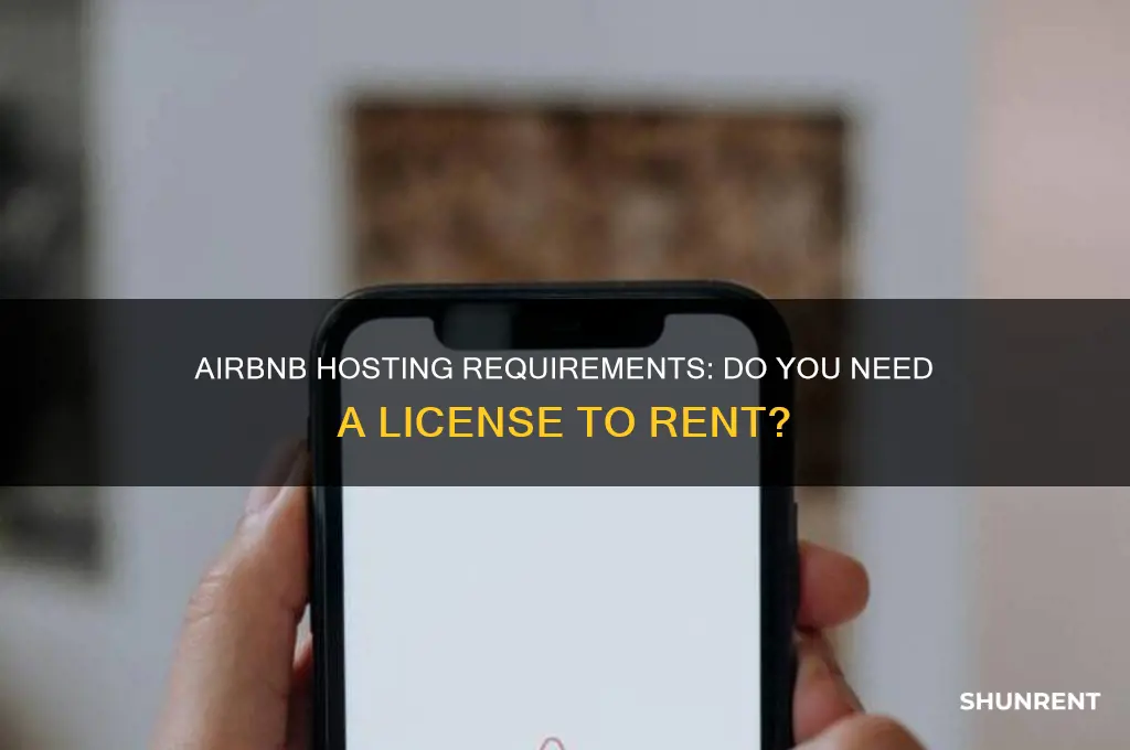 do i need license to rent airbnb