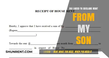 Rent and Family: When to Declare?