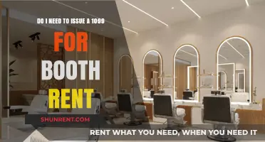 Should You Issue a 1099 for Booth Rent?