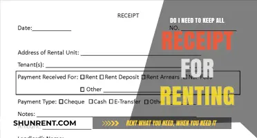 Keep Receipts When Renting: What, Why, and For How Long?
