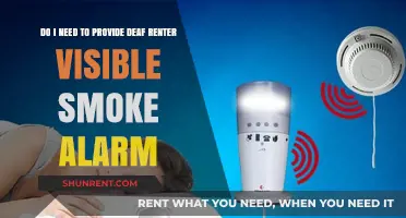 Landlord's Duty: Visible Smoke Alarms for Deaf Renters