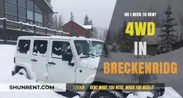 Renting a 4WD in Breckenridge: When and Why?
