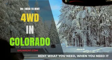 Exploring Colorado: Is a 4WD Rental Necessary?