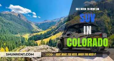Renting an SUV: A Must for Your Colorado Adventure