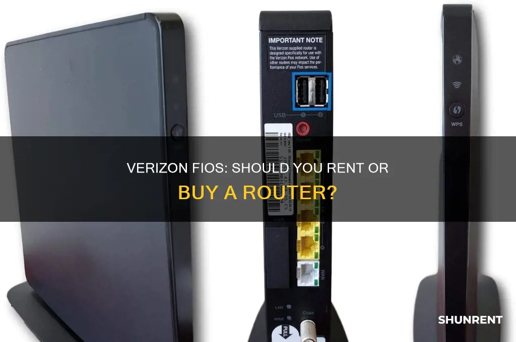 do i need to rent verizon fios router