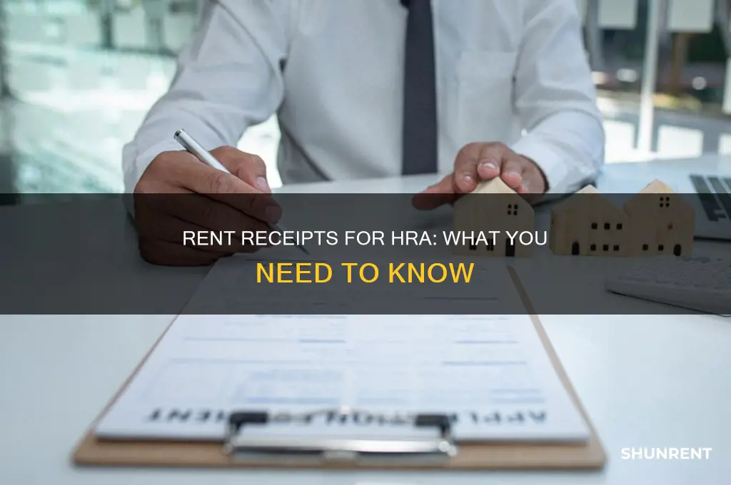 do i need to submit rent receipts for hra