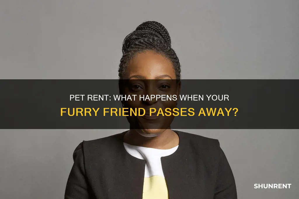 do i owe pet rent if my pet dies