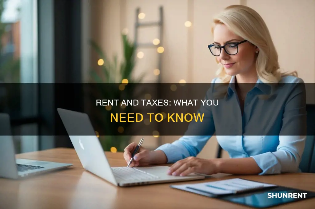do i put my rent on my taxes