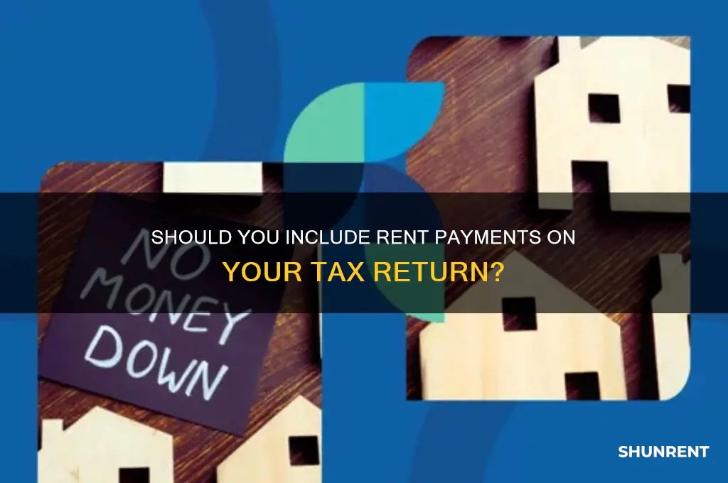 do i put rent on my taxes