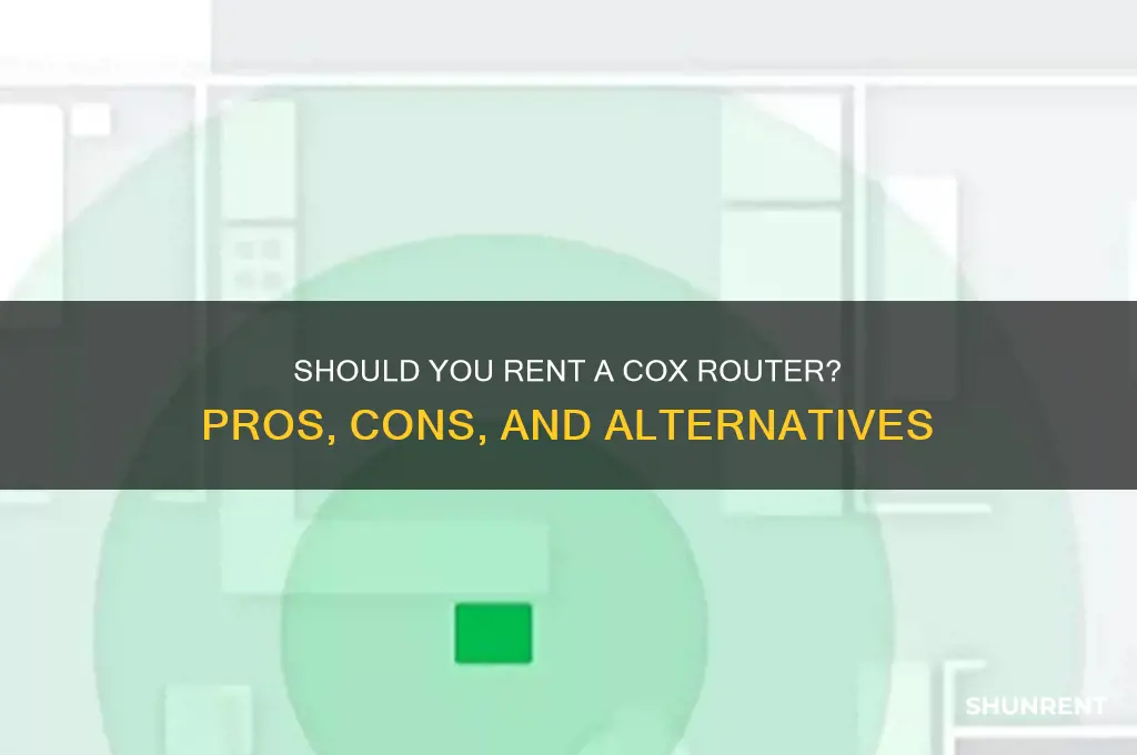 do i rent my router from cox
