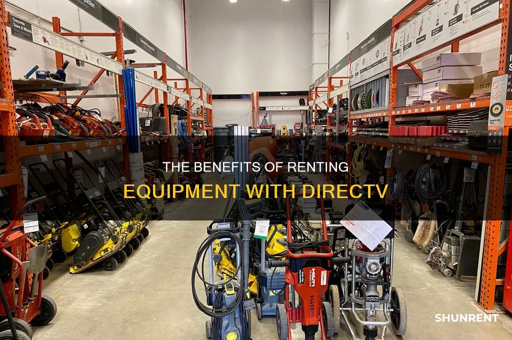 do i rent or own the equipment with directv