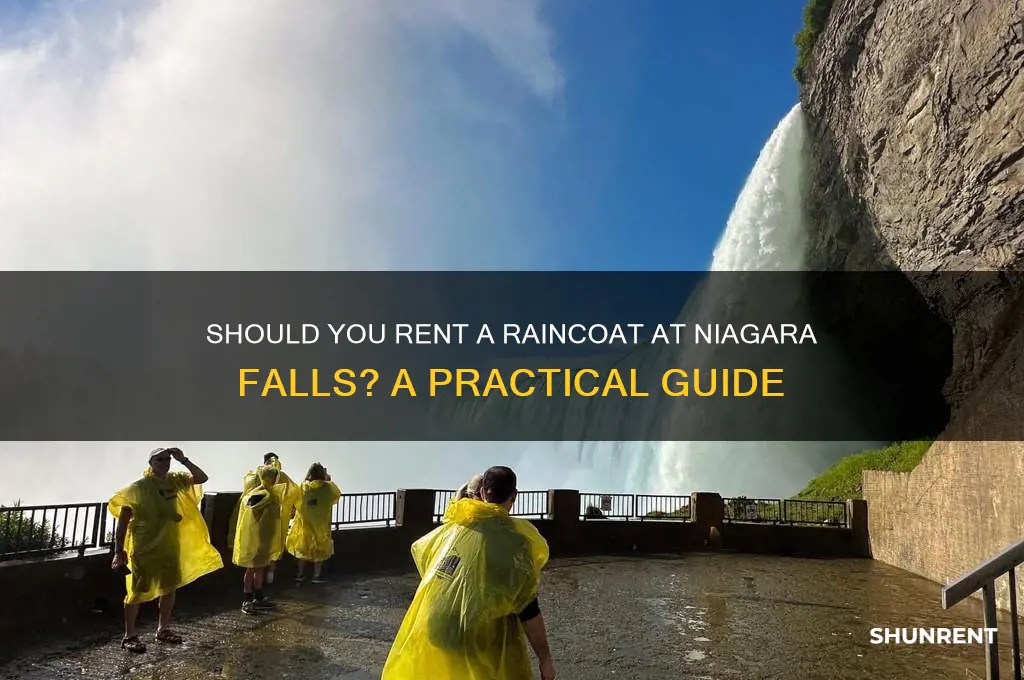 do i rent raincoat in niagara falls