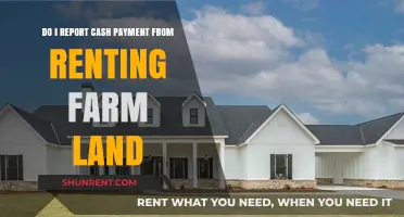 Cash Payments from Farm Land Rent: Reporting Requirements