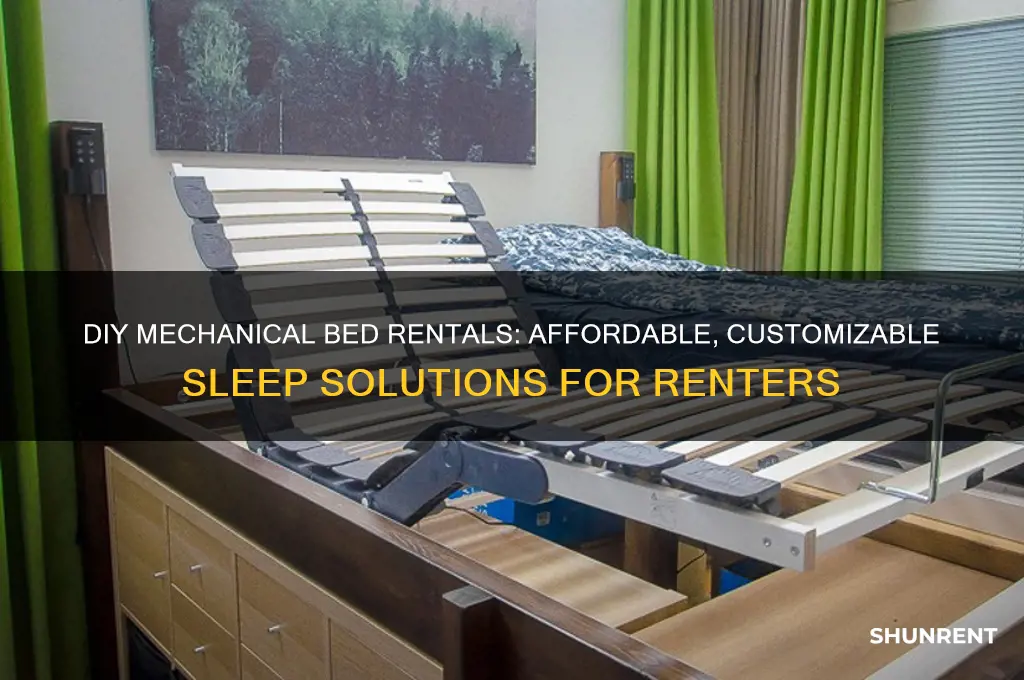 do-it-yourself for rent mechanical beds
