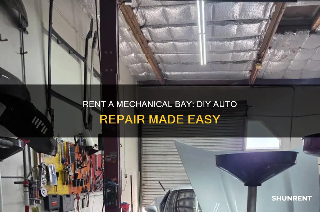 do it yourself mechanic rent mechanical bay